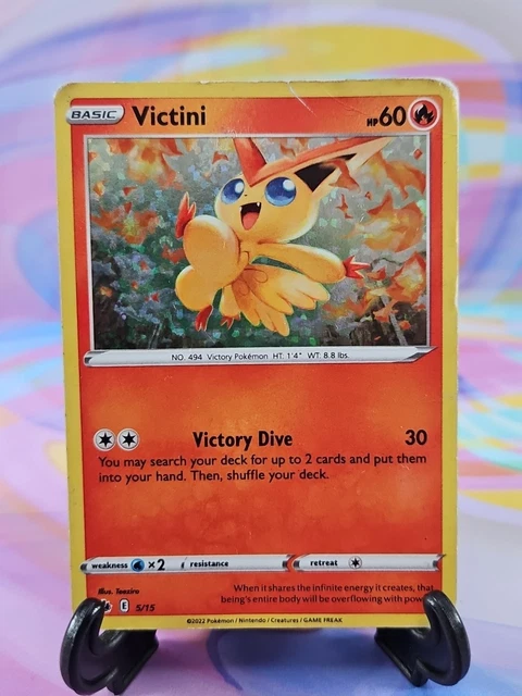 VICTINI 5/15 2022 Mcdonald's Promo Holo Rare Pokemon Card Pokmon TCG $1.61  - PicClick AU
