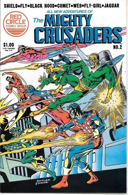 Adventures of The Mighty Crusaders Comic Book #2 Archie 1983 VERY FINE/NEAR MINT