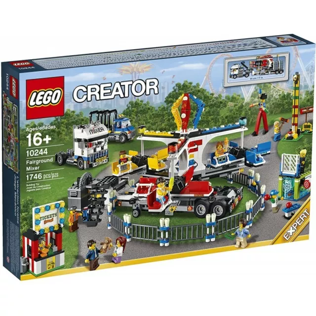 Lego 10244 Creator Expert Speciale Collezionisti Giostra Del Luna Park