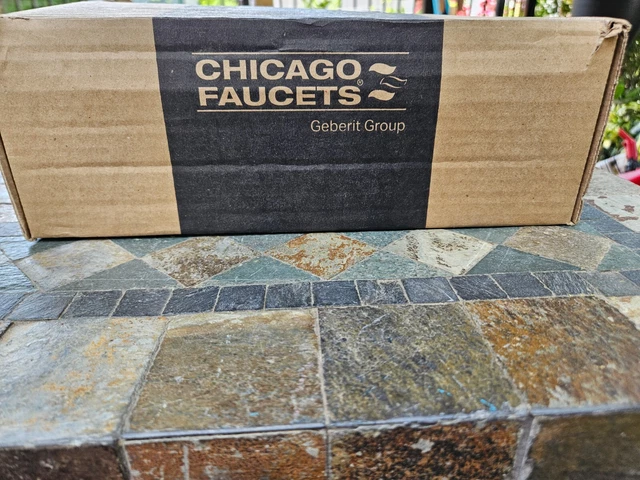 Chicago Faucets 116.606.AB.1 Polished Chrome Sensor Activated Bathroom Faucet