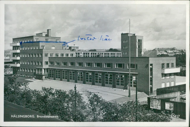 Helsingborg - fire station - Vintage Photograph 2351567