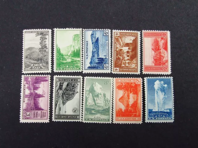 nystamps US Stamp # 740-749 Mint OG NH      M22x1446