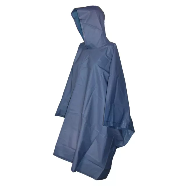 totes Navy Blue Adult Rain Poncho