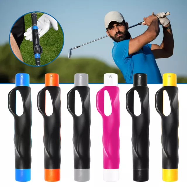 Golf Grip Trainer Attachment Trainer Beginner Outdoor Golf Swing Training Aid