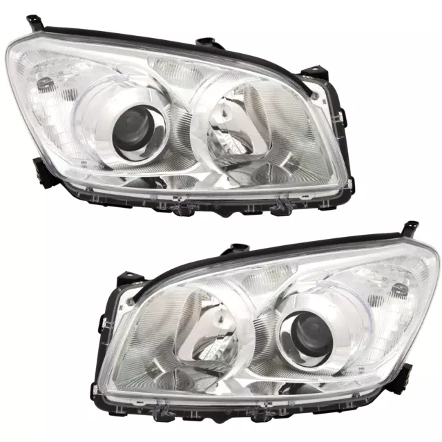 Scheinwerfer Set für Toyota RAV4 III 3 2009-2010 H11 HB3 Halogen vorne