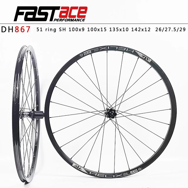 142 12mm MTB Radsatz 26 27.5 29er 24 Löcher Scheibenbremse Mountainbike Räder