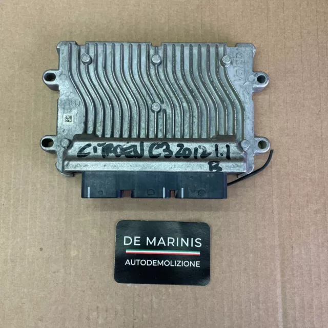 966659591380 Centralina ECU Motore CITROEN C3 1.1 Benzina 2012 HFV