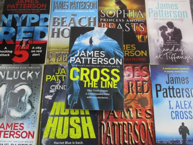 James Patterson Novels Paperbacks - Large Selection - Combined Postage