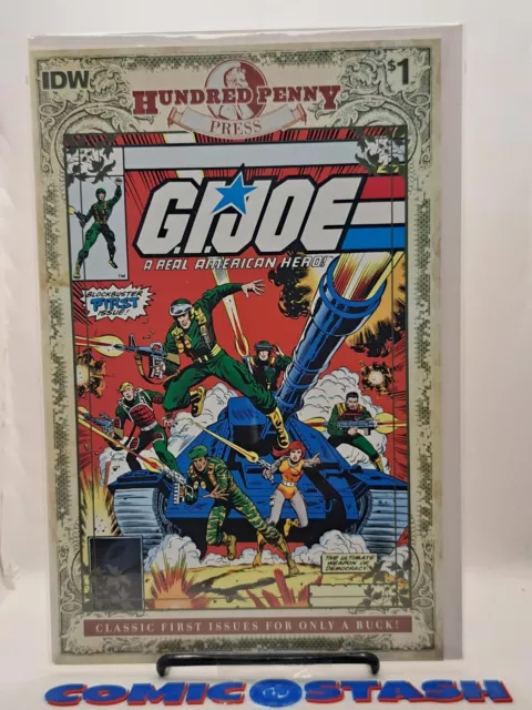 G.I. Joe: A Real American Hero 1 Hundred Penny Press REPRINT 1ST SNAKE EYES IDW