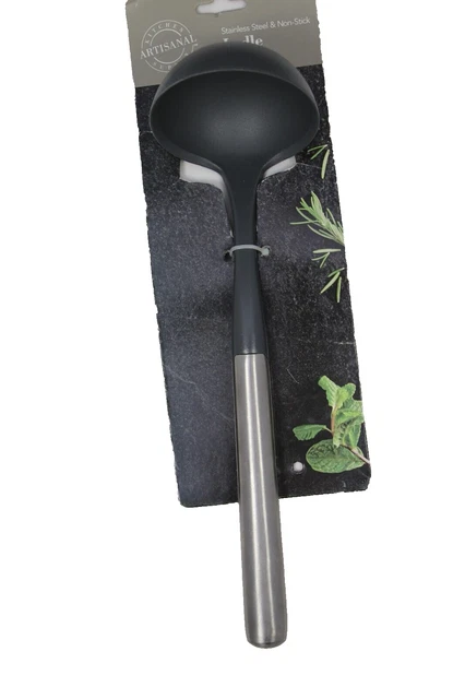 Stainless Steel Non-Stick Soup Ladle in Gray by Artisanal Kitchen Supply