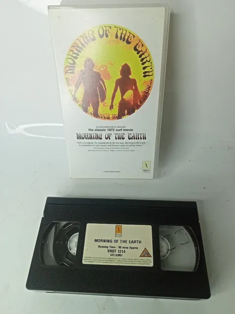Morning Of The Earth Surf Surfing Film VHS Video Tape Rare Classic VGC Vintage