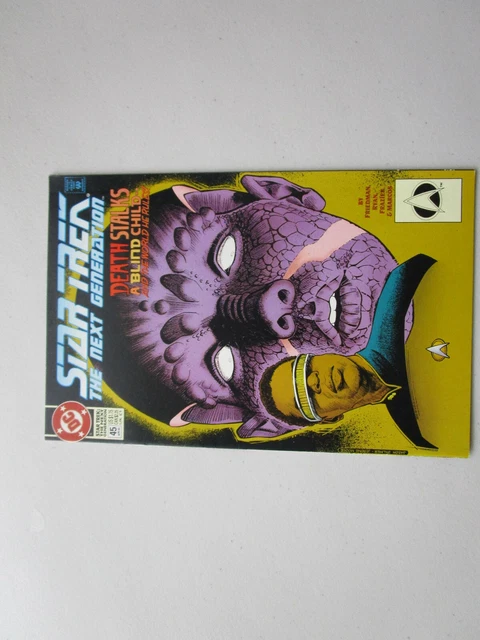 Star Trek The Next Generation 45 (1993, DC Comics) Picard, Geordi