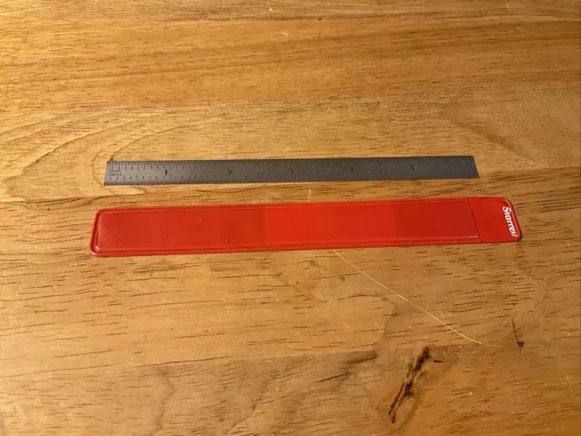 Starrett C316R-6 Full Flexible Steel Rule With Inch Graduations
