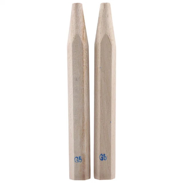 2Pcs Badminton Racket Handle Grip Wooden Badminton Handle Repair of Badmintii