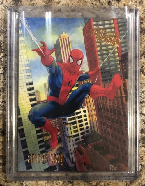 2017 Fleer Ultra Marvel Spider-Man Trading Card COMPLETE BASE SET-#1-00-NM!