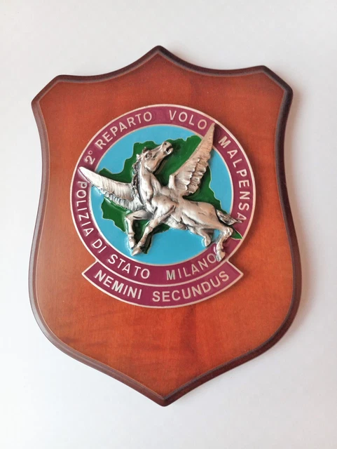 Crest 2° reparto volo Polizia di Stato Milano Malpensa +Squadriglia Linate