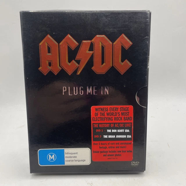 AC/DC - PLUG Me In DVD 2007 DVD Region 0 All Free Post $26.99 - PicClick AU