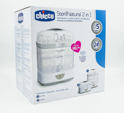 Chicco CHICCO Sterilizzatore vapore modulare SterilNatural 2in1 Sterilizer Sterilisator 