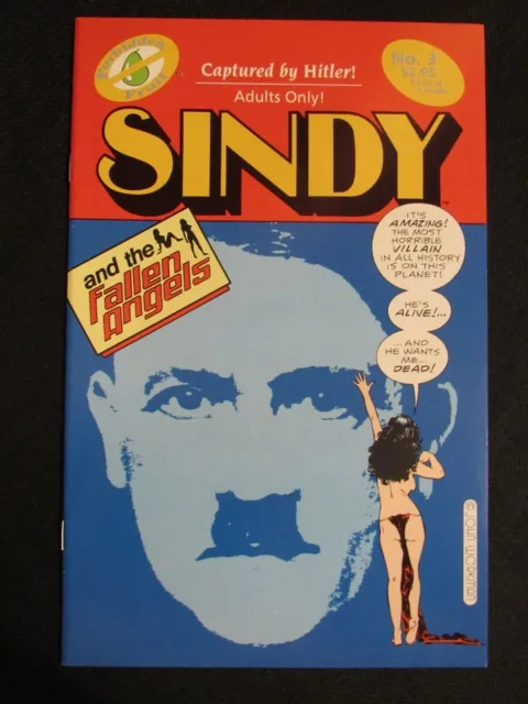 Sindy #3 (1991) Forbidden Fruit Comics Hitler Cover Rare VF/NM 9.0 ED484