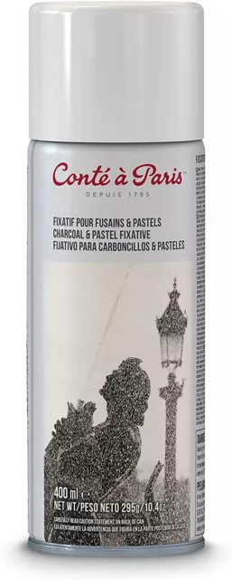 Contè à Paris 50243 Charcoal Et Pastel Fixative Spray 400 ML