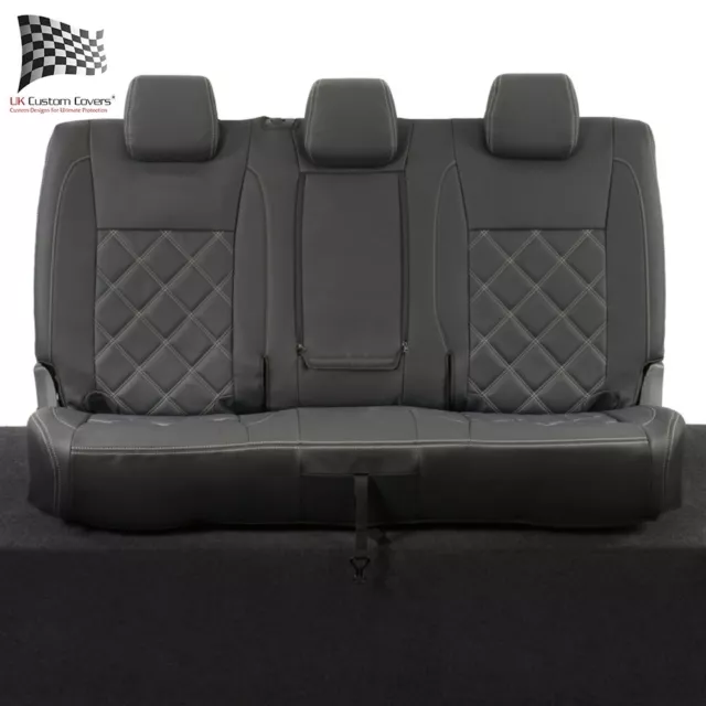 Ford Ranger Wildtrack Arrière Seat Housses Similicuir (2012-2016) 1141