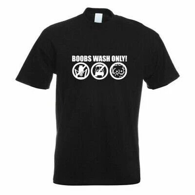 Tette Lavare Only! T-Shirt Motivo Stampato Maglietta Divertente Progettazione