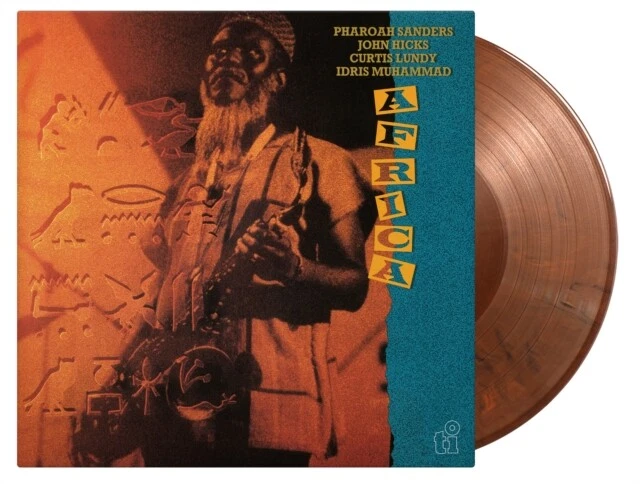 PHARAOH SANDERS - AFRICA 2LP ORANGE  BLACK COLOURED - New Vinyl R - B11501z