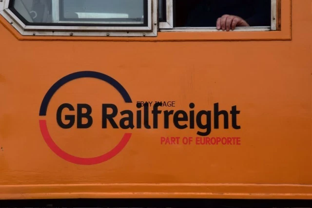 Photo  Gb Railfreight Logo On General Motors Emd 3200Hp Class 66/7 Le Co-Co No