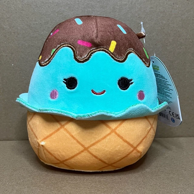 MAYA THE MINT Ice Cream Cone 5” Squishmallow Soft Plush Toy Kellytoy
