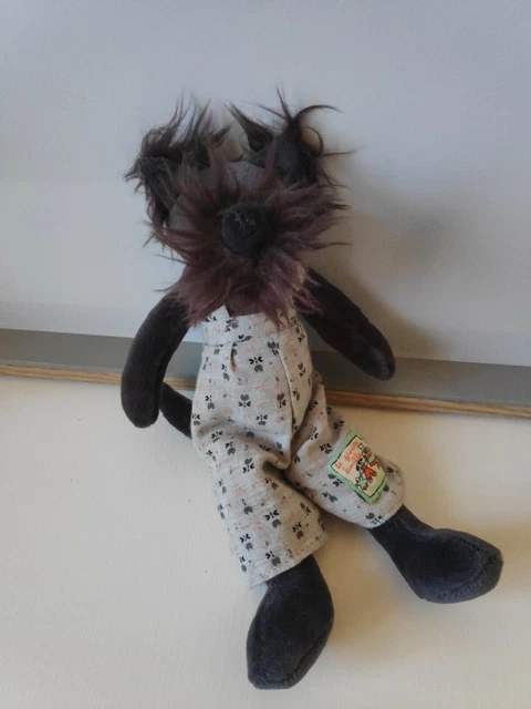 Petite peluche doudou Walter chien La grande famille Moulin Roty + cadeau offert