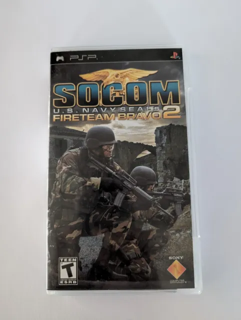 SOCOM U.S. NAVY Seals Fireteam Bravo Sony PlayStation PSP Portable