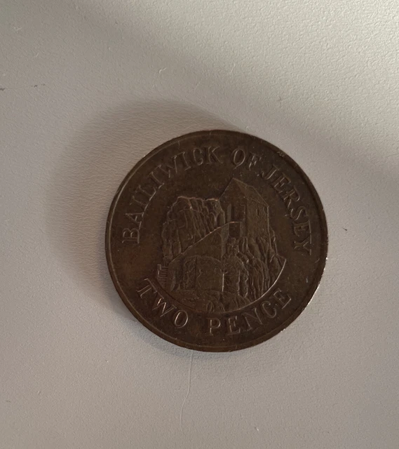 Bailiwick of jersey 2p sales 1986