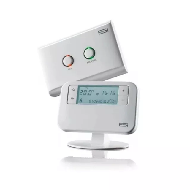 ESI Wireless Programmable Room Thermostat ESRTP4RF+ Boiler Plus Compliant