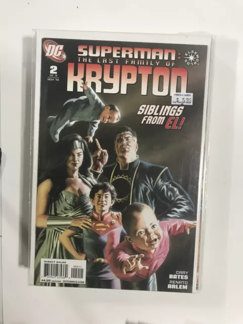 Superman: The Last Family of Krypton #2 (2010) NM3B204 NEAR MINT NM