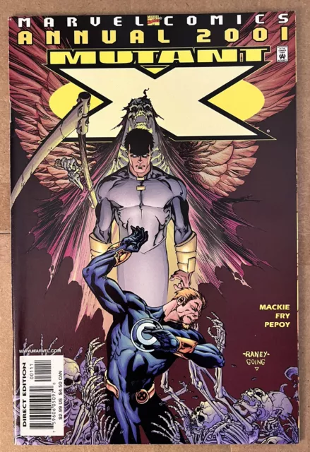 Mutant X Annual 2001 Marvel Comics Comic Book by Howard Mackie, Tom Raney