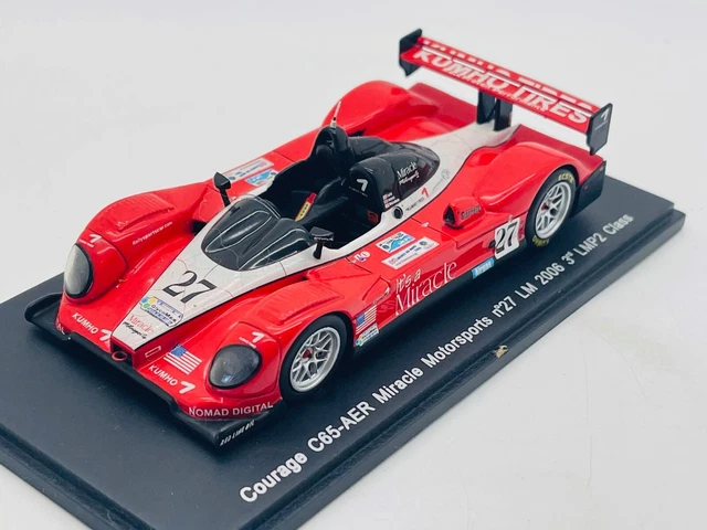 Spark 1/43 Scale Resin - S0132 Courage AER Miracle motorsports #34 LM