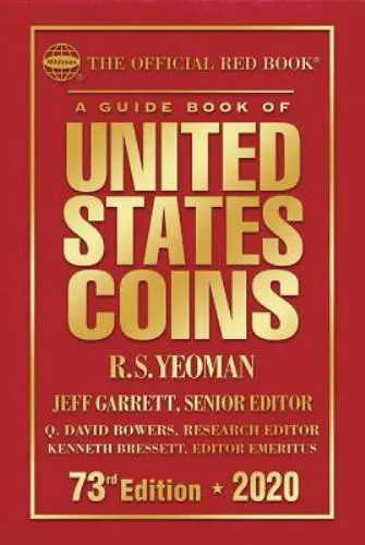 The Official Red Book: A Guide Book of United States Coins Hardcover 2020...