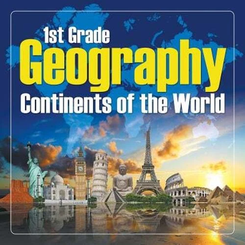1ST GRADE GEOGRAPHY Continents of the World by Baby Professor New 15