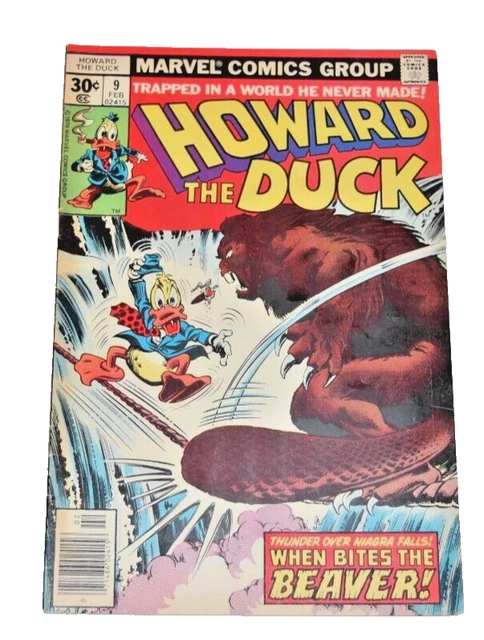 Howard The Duck #9 (1977) Marvel Comics Gene Colan Cover & Art