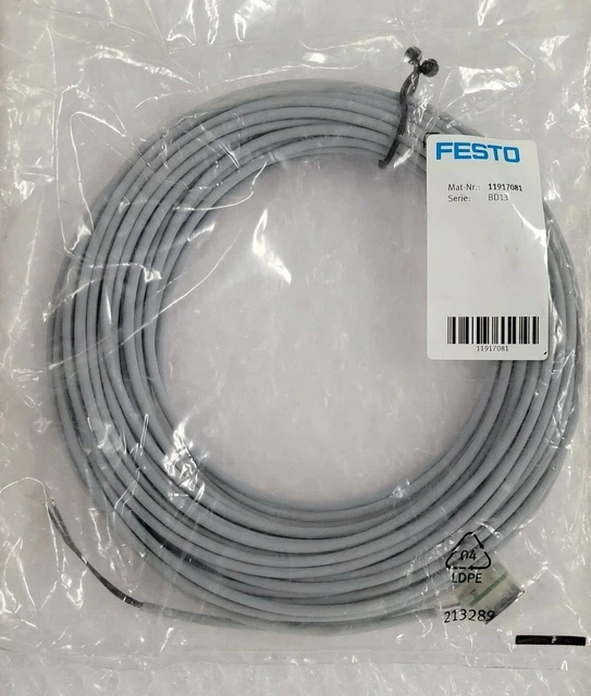 FESTO Kmyz 11917081 Steckdosenkabel - Neuf Emballage D'Origine Worldwide Ship