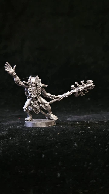 Warhammer 40k Necron Cryptek 49-62 – Figurine Finecast Blister, OOP Rare