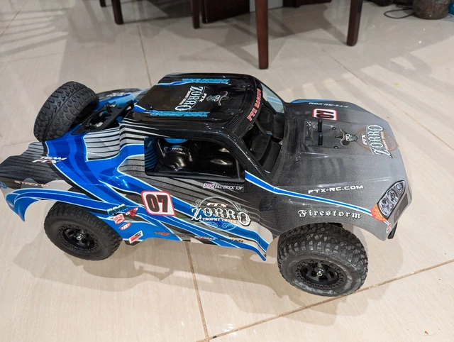 FTX Zorro Nitro Printed Body Shell – Blue (RC Car Body)