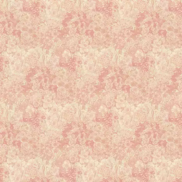 Papier Peint Floral Rose 6 Rouleaux - Pro Bockrolle Superbe prix