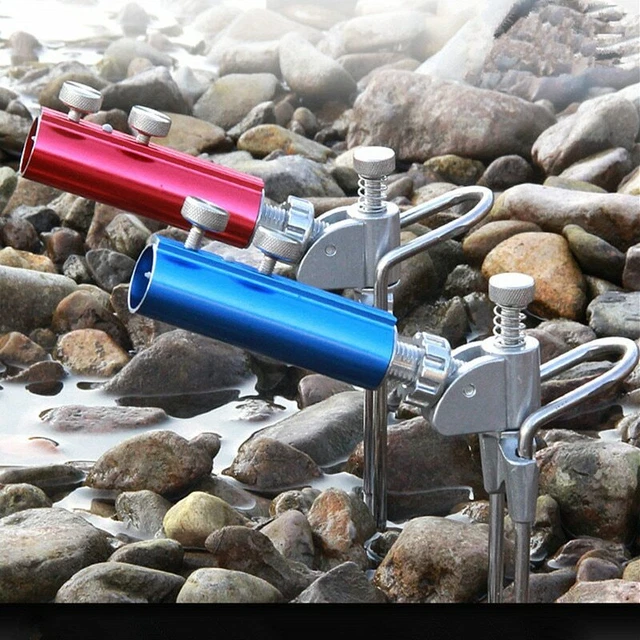 Top Fishing Rods Holder Removable Fish Pole Rack Ground Support Fishing Supplies