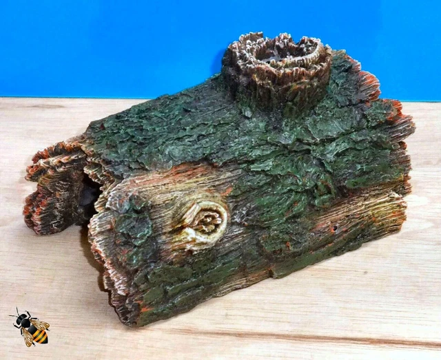 Tree Log Cave Aquarium Ornament Hide Fish Tank Bowl Decoration Hollow