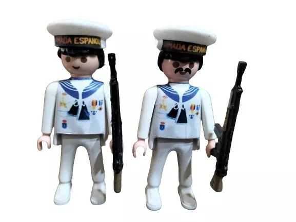 Playmobil Custo Marineros Armada Española Con Cetme  Precio Und