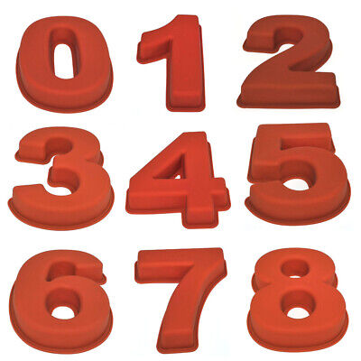 grande numero di silicone 60 Tortiera stampo sessantesimo compleanno di nozze di diamante anniversario 6 0 