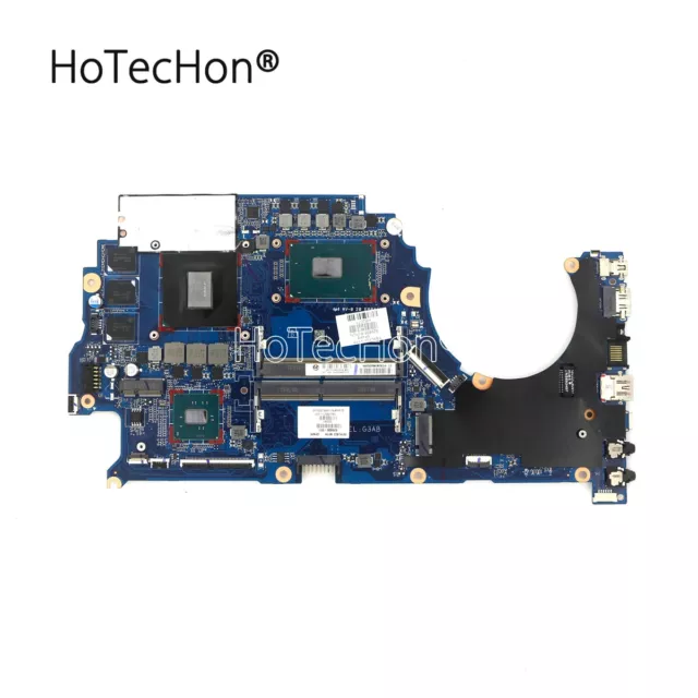 929486-601 Motherboard DAG3ABMBCD1 w/ i7-7700HQ + GTX 1060 V6G for HP Omen 15-CE