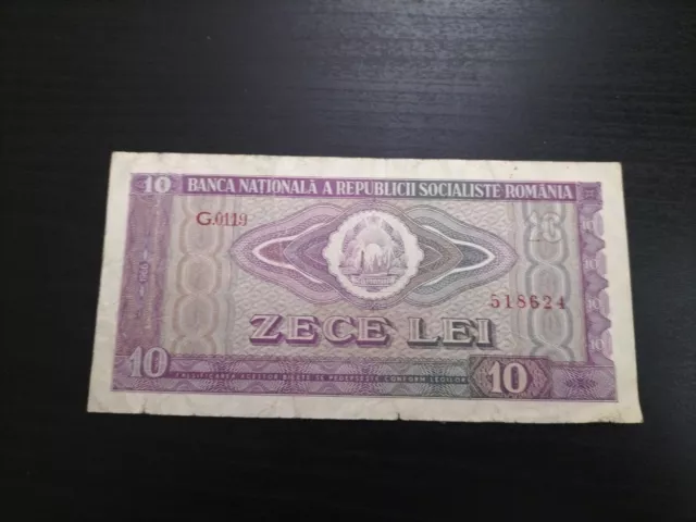 Romania 10 Lei 1966