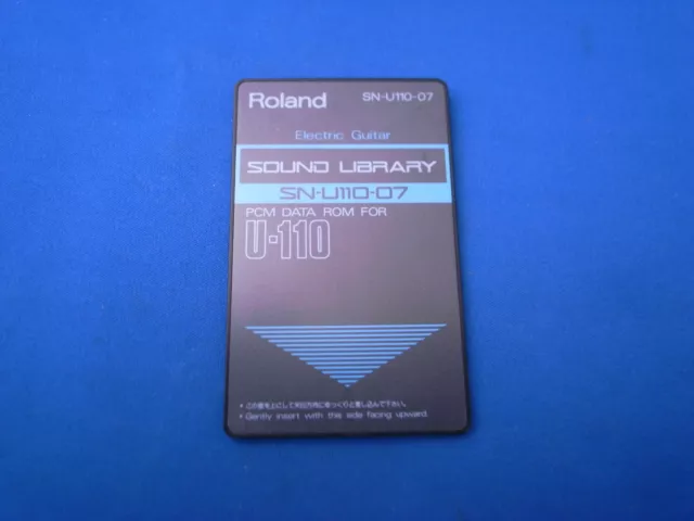 Roland SN-U110-07 : Electric Guitar PCM DATA ROM for U-110 Free shipping